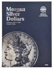 Morgan Silver Dollar Folder No. 3 Folder, 1891 - 1897