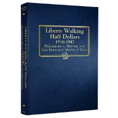 Walking Liberty Half Dollar Album 1916-1947