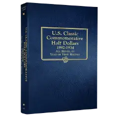 U.S. Classic Commemorative Halves Album Vol One, 1892-1934