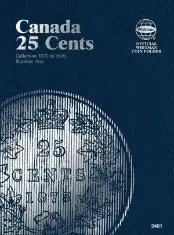 Canadian 25 Cents Folder Vol. I 1870-1910