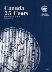 Canadian 25 Cents Folder Vol. V 2001-2009