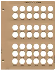 Roosevelt Dimes Replacement Page (2005 - 2026)
