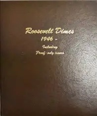 Roosevelt Dimes With Proofs (1946 - 2034)