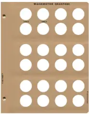 Washington Quarters Replacement Page 7 1998-P-1998-D