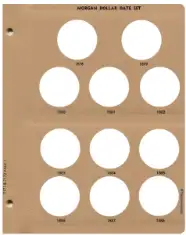 Silver Dollar Replacement Page 1