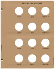 Sacagawea Dollars with Proof Replacement Page 3
