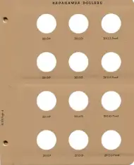 Sacagawea Dollars with Proof Replacement Page 4