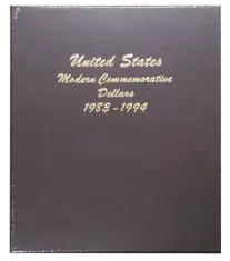 Dansco U.S. Modern Commemorative Dollar Vol 1 - 1983-1994