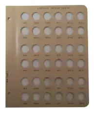 Lincoln Shield Cents With Proof Replacement Page (2010 - 2021)