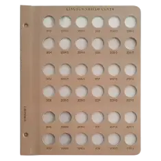Lincoln Shield Cents With Proof Replacement Page (2022 - 2033)