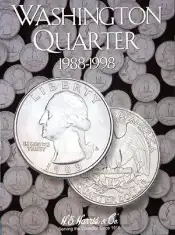 Washington Quarters Folder No. 4 1988-1998