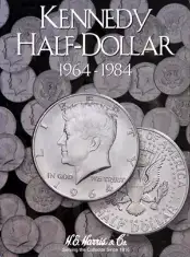 Kennedy Half Dollar Folder No. 1 1964-1984