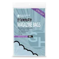 Shield Bag for Standard Magazines - 8 3/4 x 11 1/8 + 1 3/4 flap