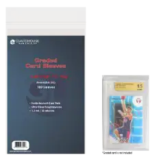 Shield Resealable Sleeve for SGC and Beckett Slabs (.03mm)