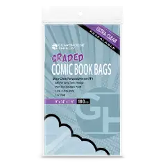 Shield Resealable Bag for Graded Comic Books - 9x14