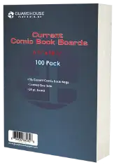 Current Comic Book Boards (6 3/4 x 10 1/2) - 100 Pack