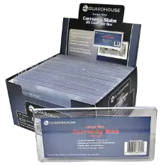 Paper Money Slab for Large-Sized U.S. Currency - Currency Holder