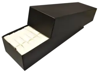 Glassine Storage #3 Box - 14 x 4 5/8x2 3/4 - Holds 2 1/2 x 4 1/4  Glassines