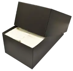 Glassine Storage #6  Box - 14 x 6 7/8 x 4 - Holds 4 1/8 x 6 1/4 Glassines