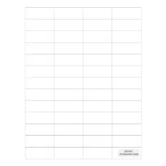 Paper Inserts for Defender Coin Slab (12 Sheets/624 Labels)