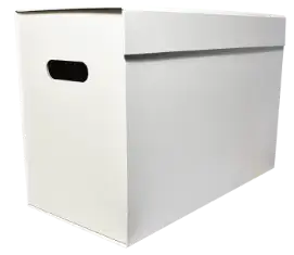 Short Comic Book Storage Box and Magnetic Lid - Heavy Duty