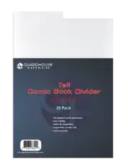 Tall Comic Book Divider - 7 1/4 x 11 1/4