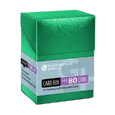 Flip-top Card Box - Green