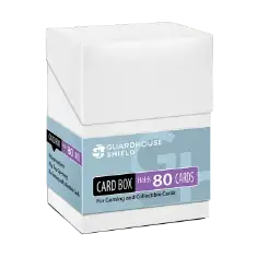 Flip-top Card Box - White