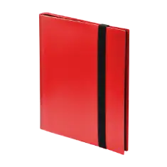 9 Pocket Trading Card Folio - Red
