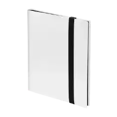 9 Pocket Trading Card Folio - White
