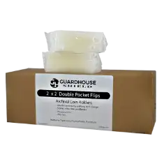2x2 Shield Coin Flip - Polypropylene Bulk/1000 Pack