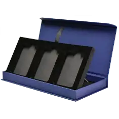 Magnetic Lid 3 Slab Box With Easel