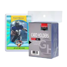 Trading Card Sentry Holders - 3x4 - 100 pt Cards