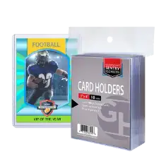 Trading Card Sentry Holders - 3x4 - 180 pt Cards