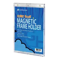 Comic Book Magnetic Frame Holder - Silver