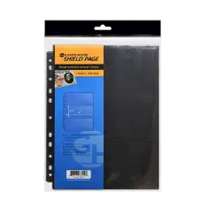 3 Pocket Double-Sided Pages for Large-Sized Currency - 10 Pack