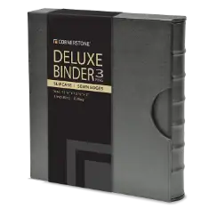 Cornerstone Regular Capacity 3 D-Ring Binder & Slip Case (Gray)
