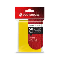 Gaming Card Sleeves - Yellow