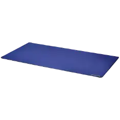Desk Mat with Stitched Edges - 15.75 x 31.5  (Cobalt Blue)