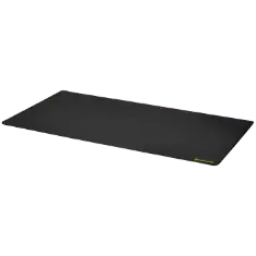 Desk Mat with Stitched Edges - 15.75 x 31.5 (Black)