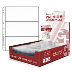 3 Pocket Guardhouse Vinyl Notebook Pages (Large Currency)