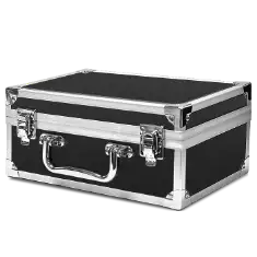Falcon Series 30 Slab Box - Front Handle - Black Pleather