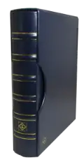 Lighthouse Grande 2 Pocket Graded Currency Album - Blue