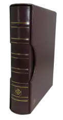 Lighthouse Grande 2 Pocket Graded Currency Album - Burgundy