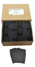 Paper Coin Envelope, Black - Qty: 500