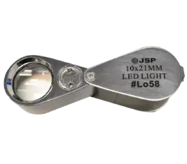10x Loupe with LED Light - 21mm