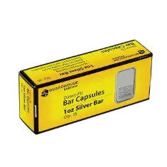 1 oz Silver Bar Direct-Fit EvoCore Coin Capsules  - 25 per box.
