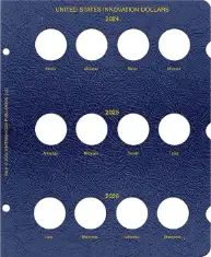 Innovation Dollar Single Mint Page 2024-2026