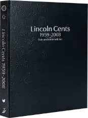 Lincoln Cents 1959-2008, Date & Mintmark Set P, D & S (Black)