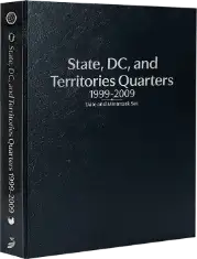 State, DC, and Territorial Quarters 1999-2009, Date & Mintmark Set P & D (Black)
